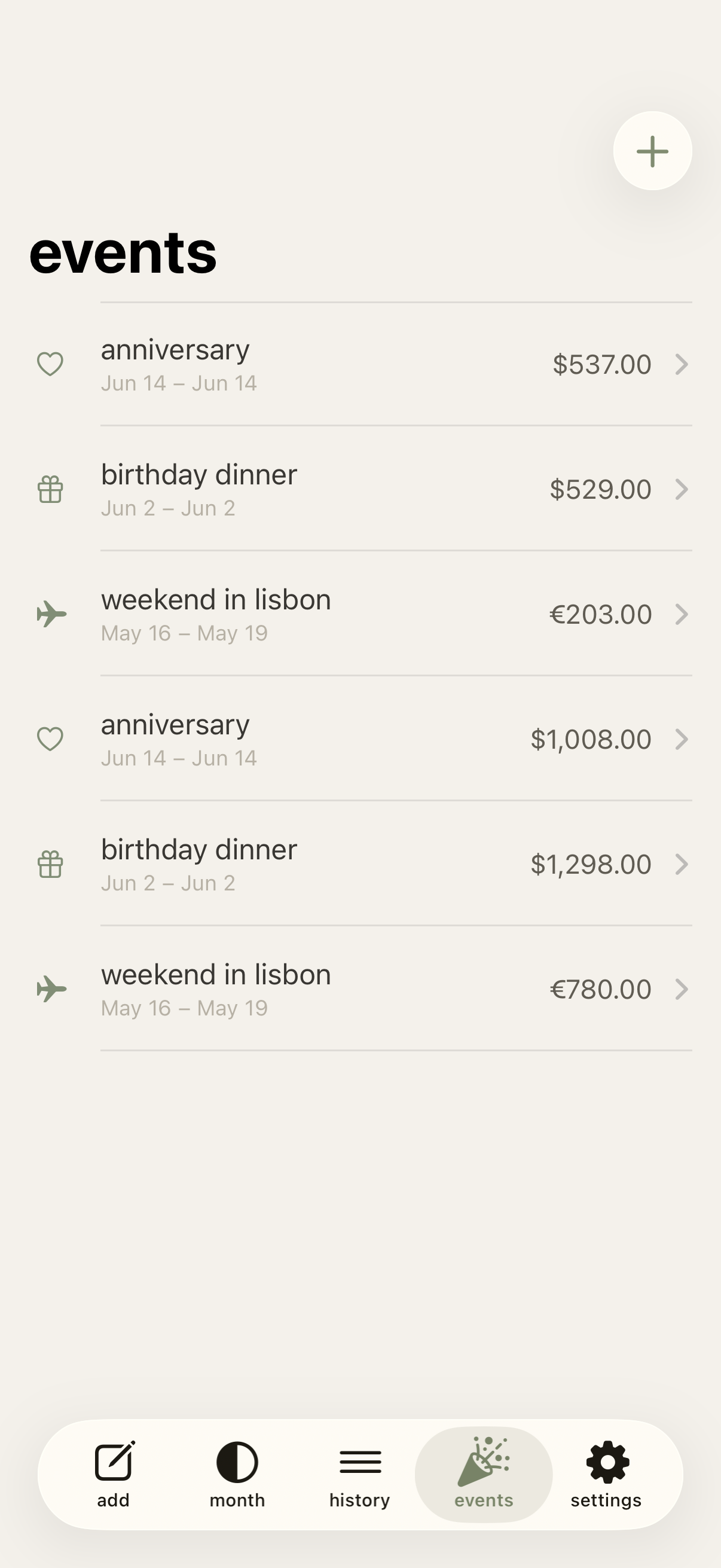 nestry — events